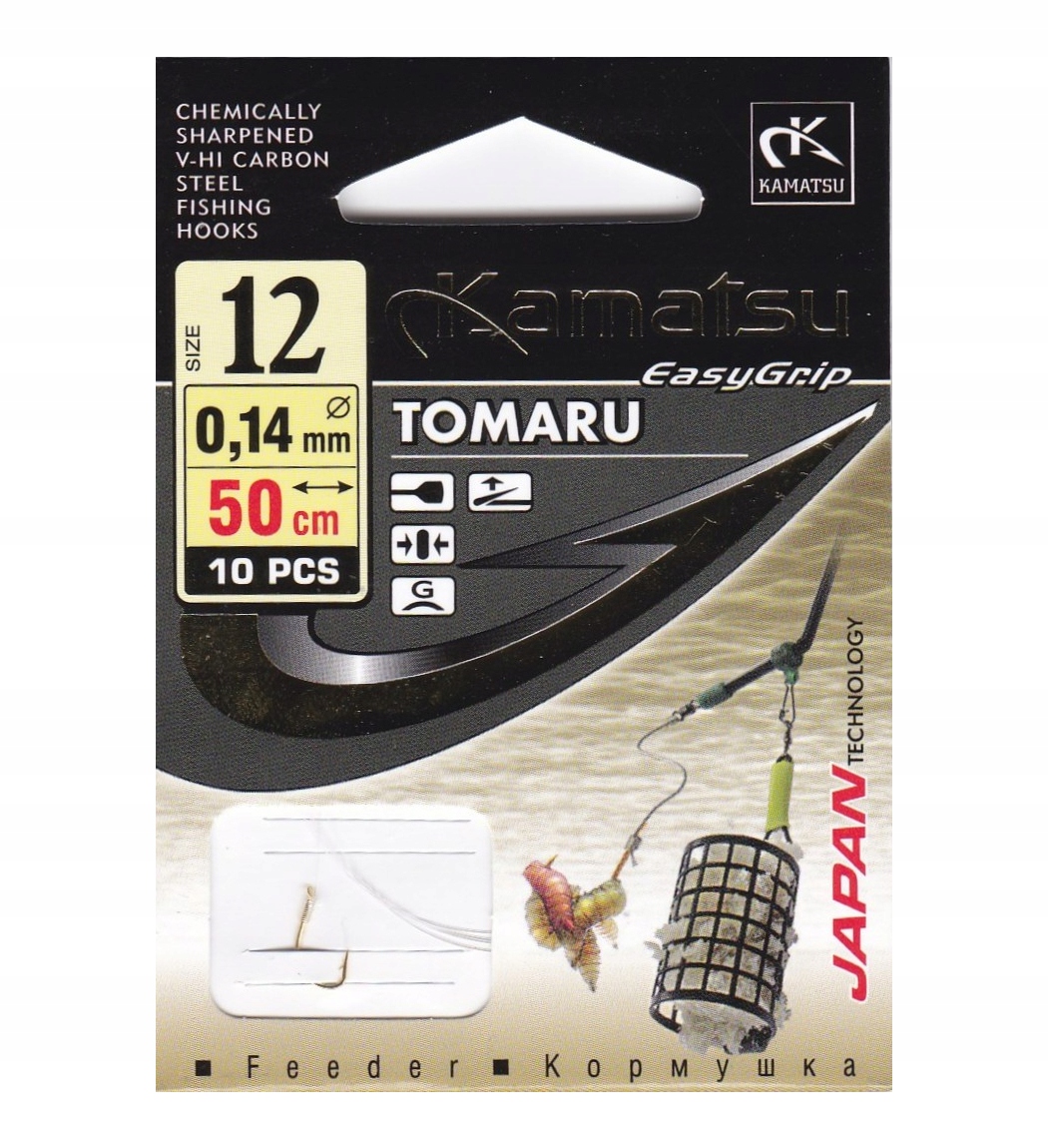 Gotowe Haczyki Kamatsu Japan Tomaru nr 12