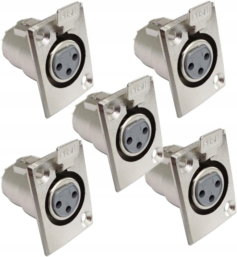 Xlr Audio Konektor 3-PÓLOVÉ Tabulové Připojení C43671