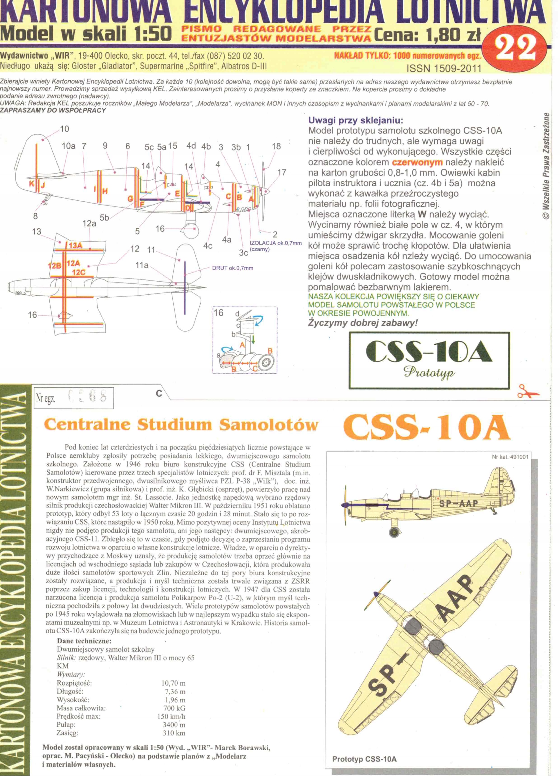 Kel 22 CSS-10A 1:50