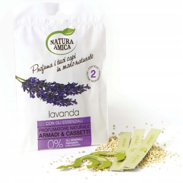 

Natura Amica saszetki zapachowe do szafy lawenda