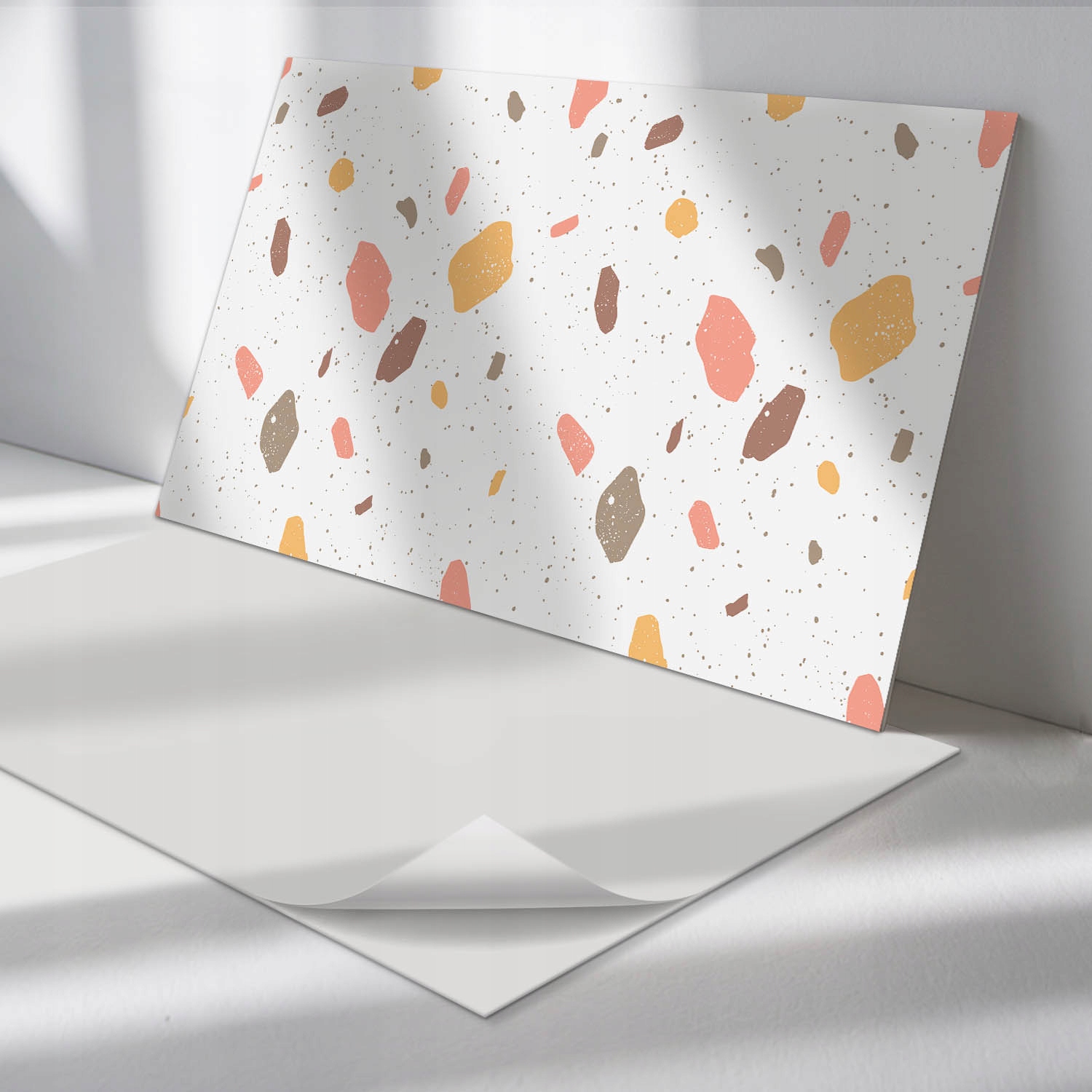 Sada samolepiacich panelov Abstraktný vzor s škvrnami 6 ks 60x30 cm