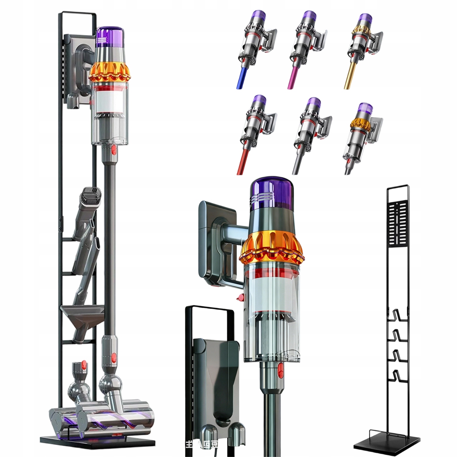 Vertikální Univerzální Stojan Pro Vysavač Dyson V7 V8 V10 V11 V12 V15 126.5 CM