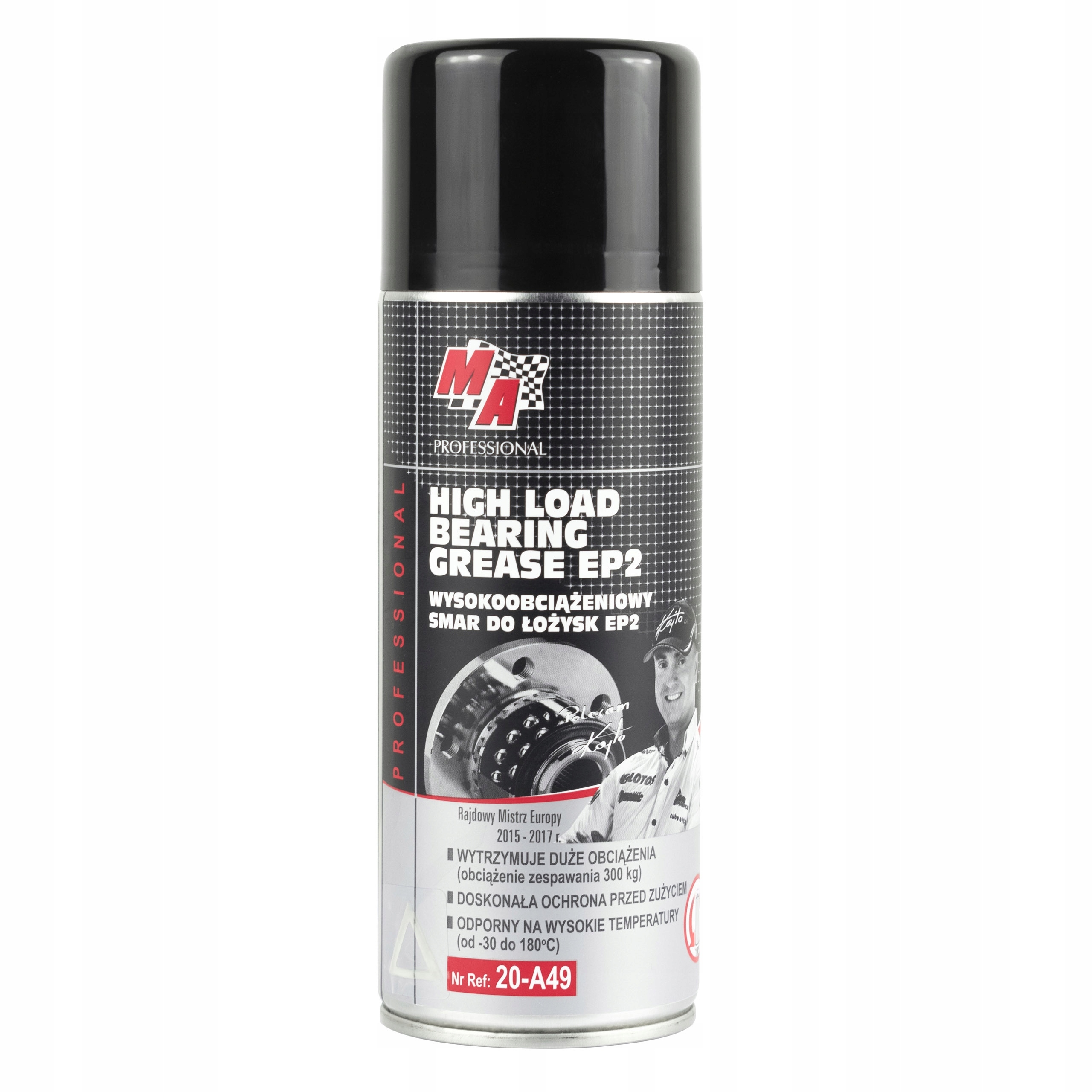 

Wysokoobciążeniowy smar do łożysk EP2 400ml Spray