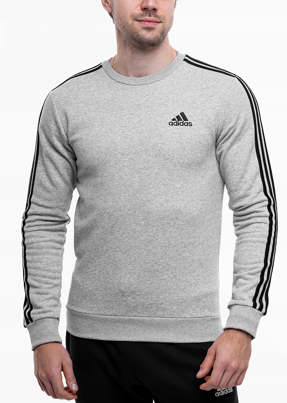 adidas pánská mikina s pohodlným svetrem Essentials vel S