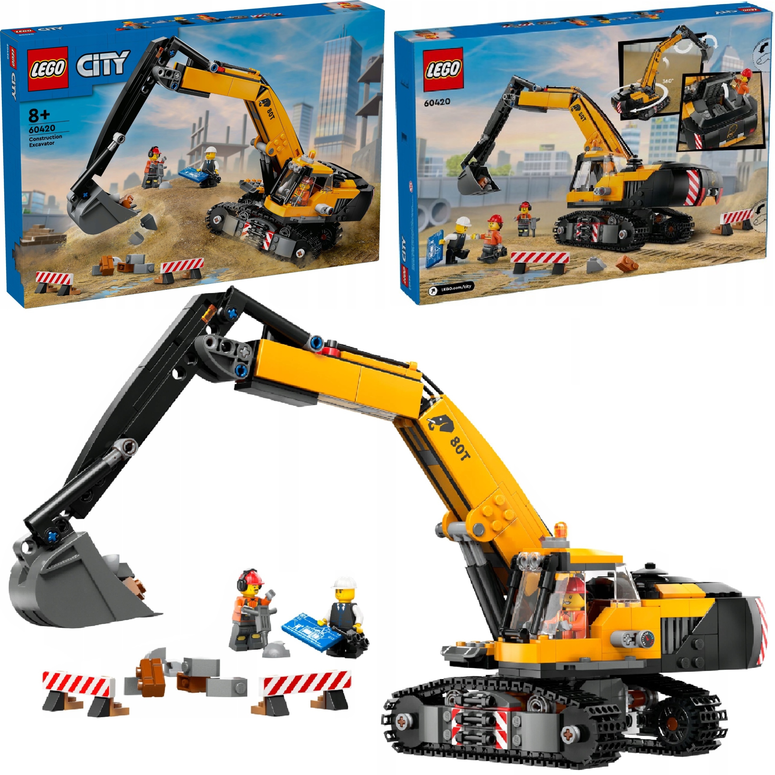 Lego City 60420 Żółta Koparka Klocki Katalog Lego W Wersji Pdf