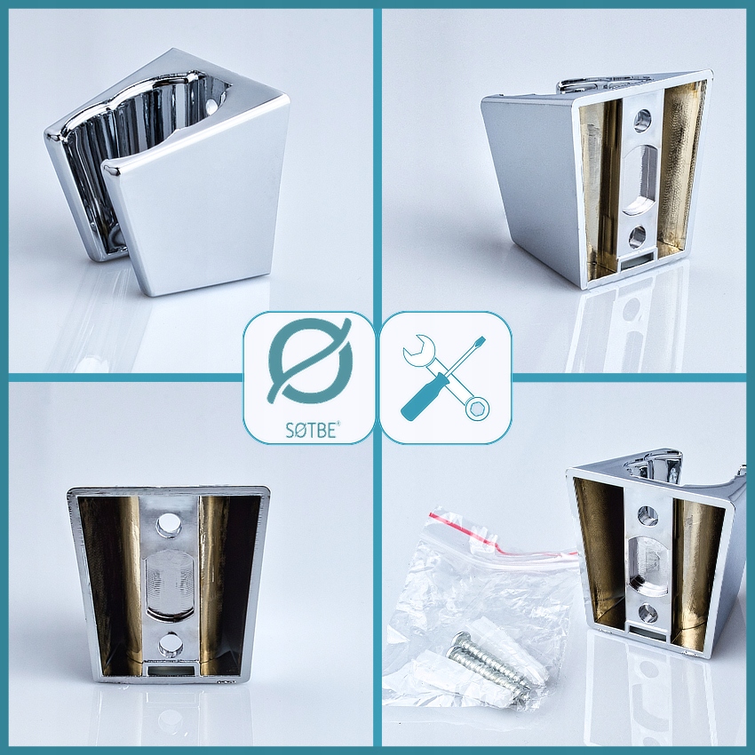 Wieszak słuchawki prysznicowej do kabiny uchwyt punktowy ścienny SOTBE Marka Sotbe