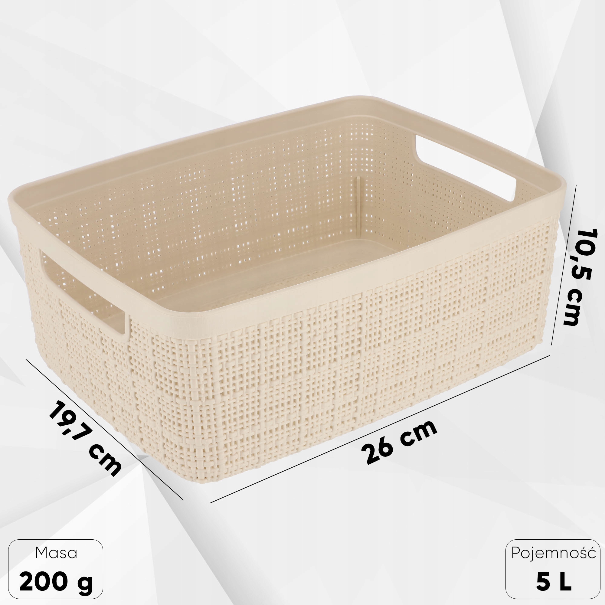 CURVER KOSZYK KOSZYCZEK ORGANIZER NA DROBIAZGI 5 L Marka Curver