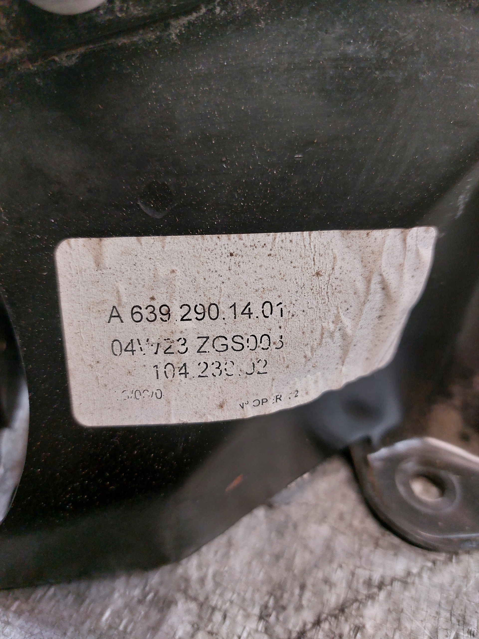 PEDAL Bremse MERCEDES VITO W639