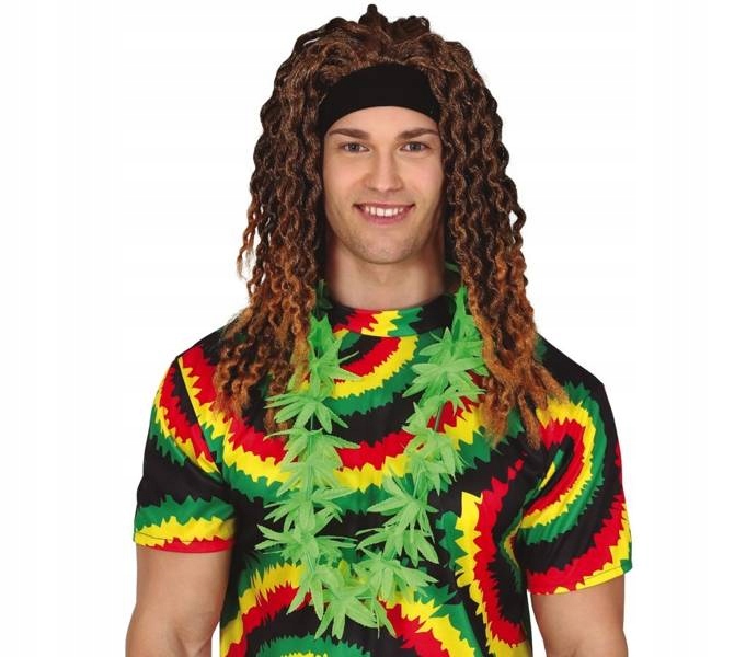

Naszyjnik Liście Zielone Marihuany Jamajka Rasta