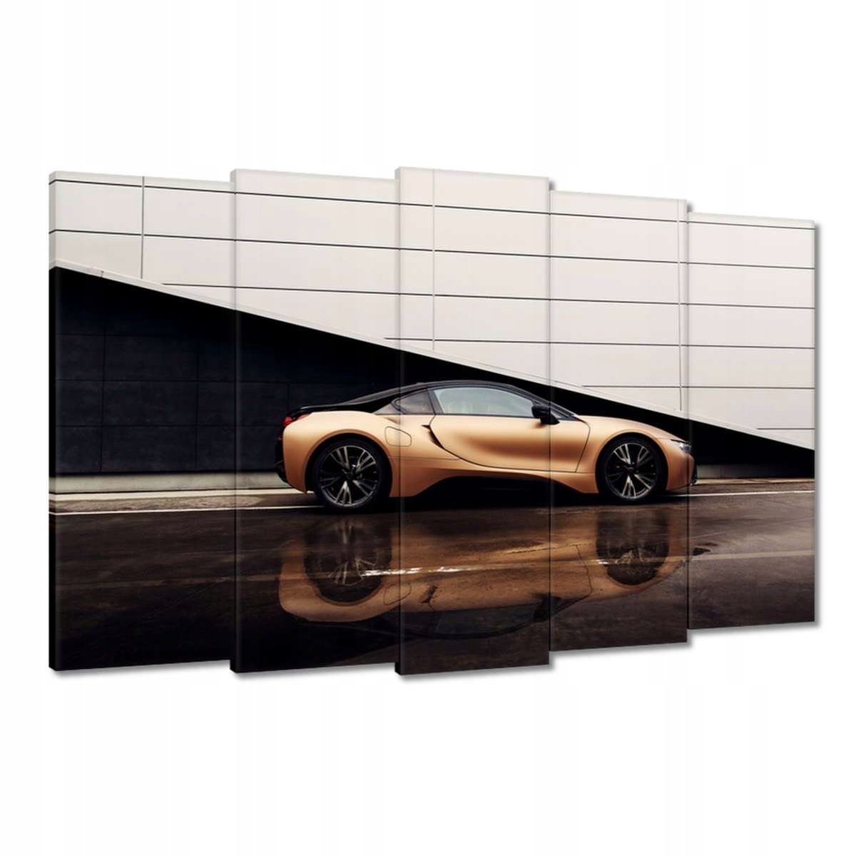 Obrazy 150x95 Zlaté Bmw Auto