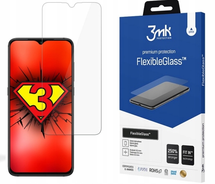 

Szkło Hybrydowe do Xiaomi Redmi 9A Szybka 3MK Fg