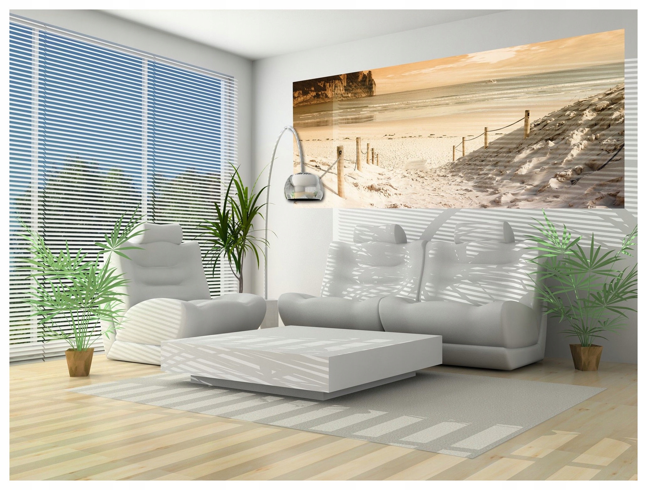 Fototapeta Pláž Moře Západ Slunce Relaxace Příroda Klid 250x104 lepidlo