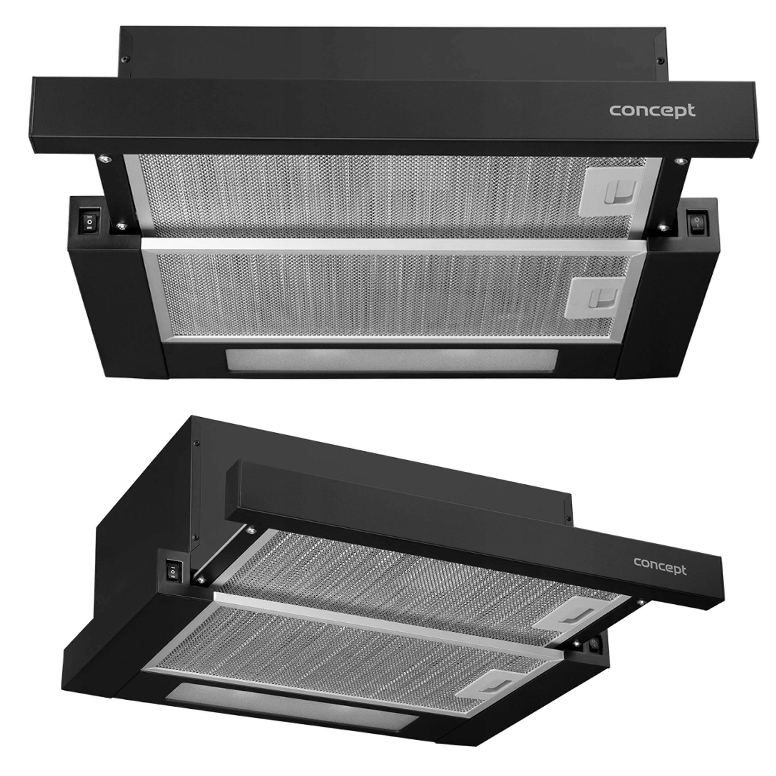 Teleskopický Odsávač OPV3150BC 50 cm čierny 300 m3/h