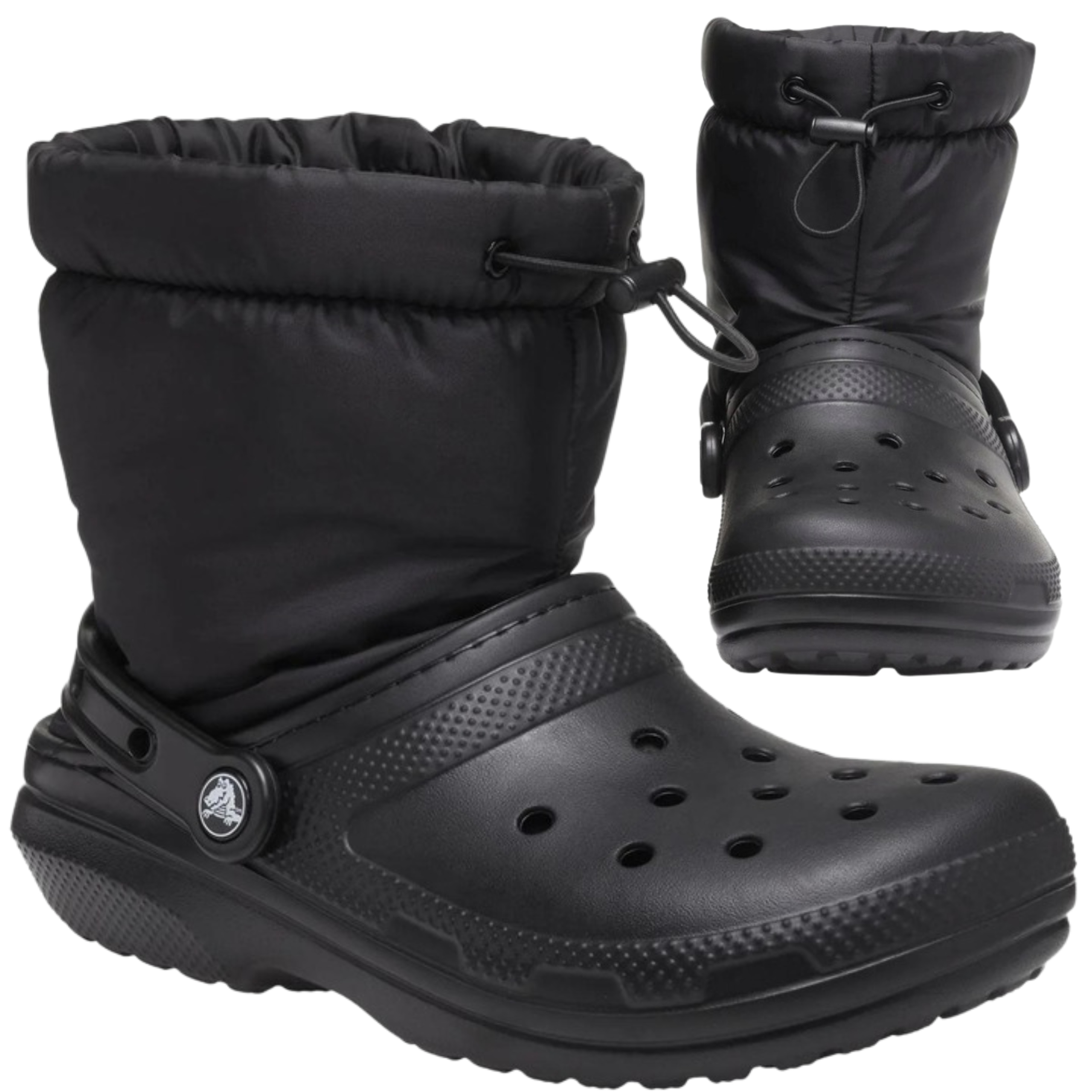 Dámské Zimní Sněhule Holínky Teplé Pěnové Vysoké Crocs Lehké 37,5
