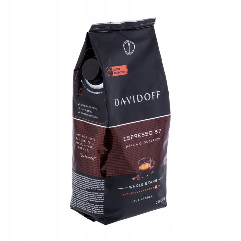 Levně Káva zrnková Davidoff Espresso 57 1 kg