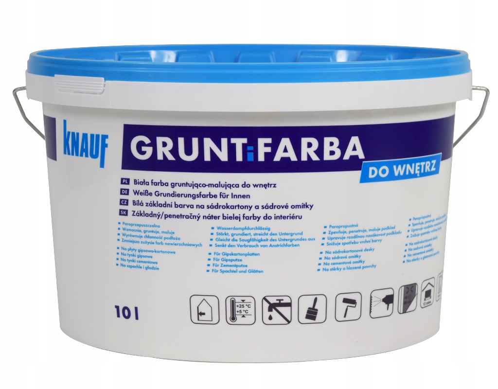 

Knauf Gruntifarba 10L Farba Gruntująca