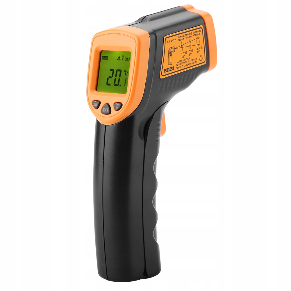 Smart Sensor AR320 Brak kontaktu LCD wyświetlacz laserowy cyfrowy CU