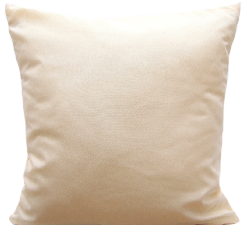 POSZEWKA DEKORACYJNA JASIEK 40x40 GŁADKA MIĘKKA