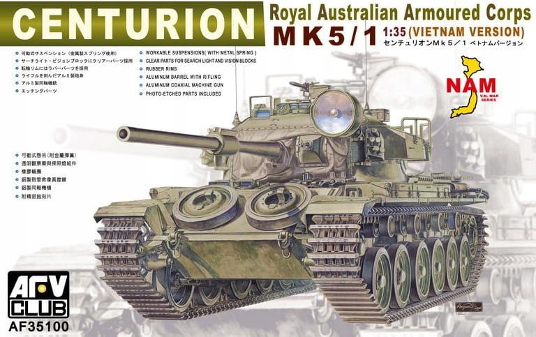 Centurion Mk. 5/1 1:35 Afv Club 35100