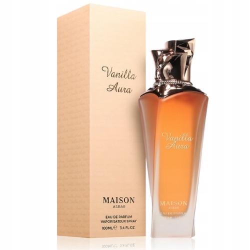 Maison Asrar Vanilla Aura 100 ML Unisex Parfémovaná Voda Arabské Parfémy