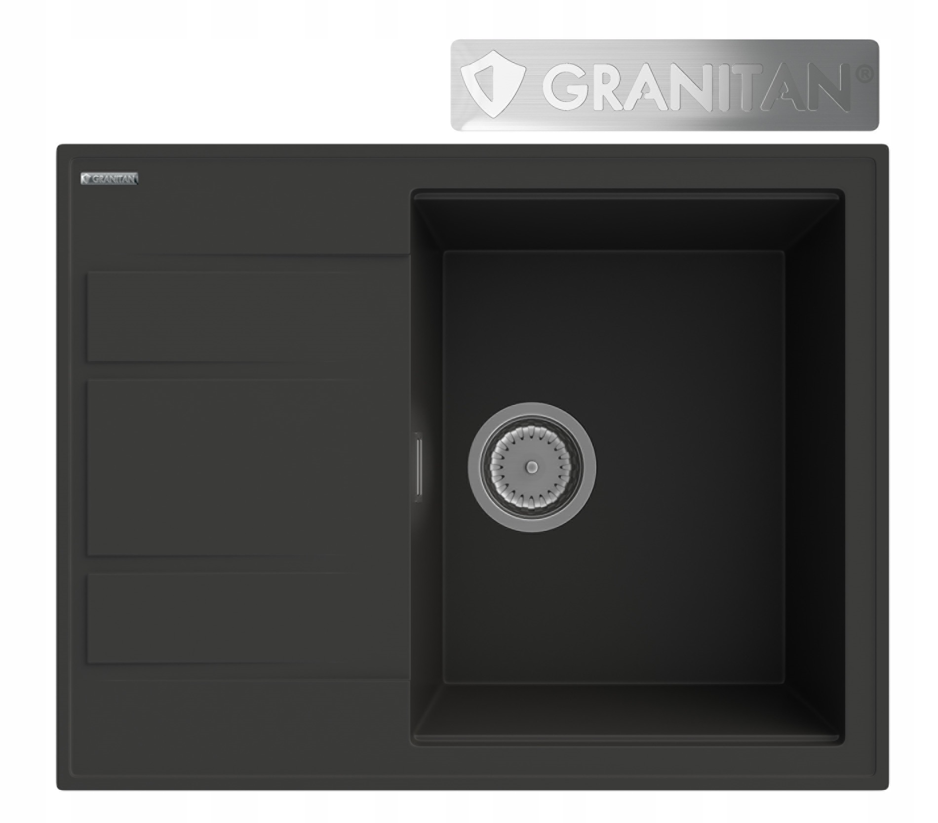 Granitový Drez, Hlboká Komora, Sifón Chrom Lugo