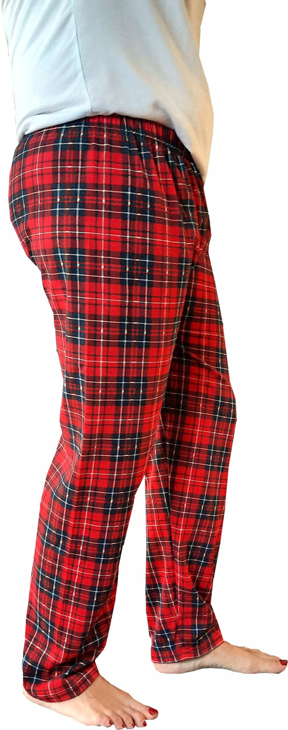 SPODNIE PIŻAMOWE DAMSKIE -krata Marka Inna marka