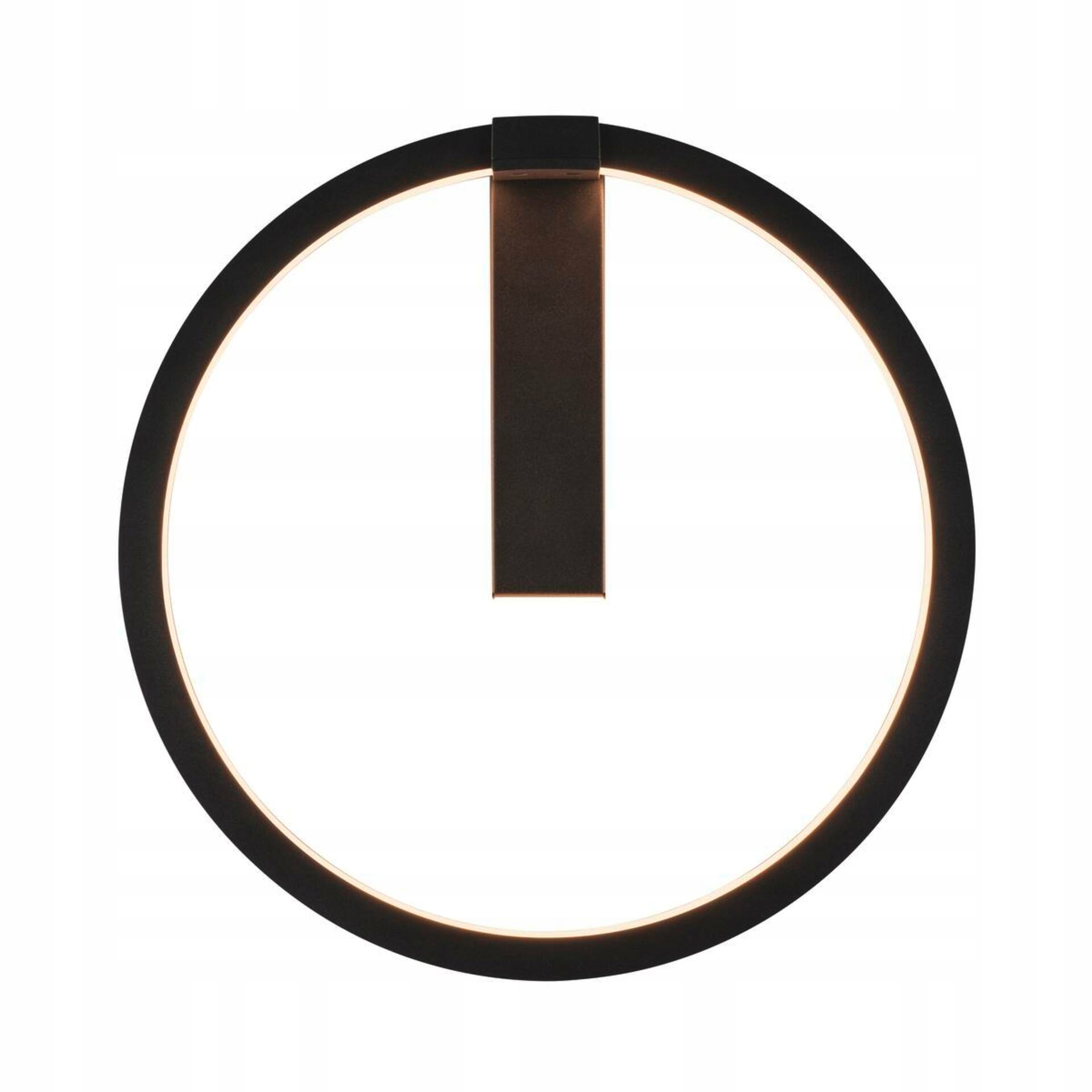 Slv Big White One 40 Dali Indoor, nástenné Led svietidlo, čierne, 3000/4000K