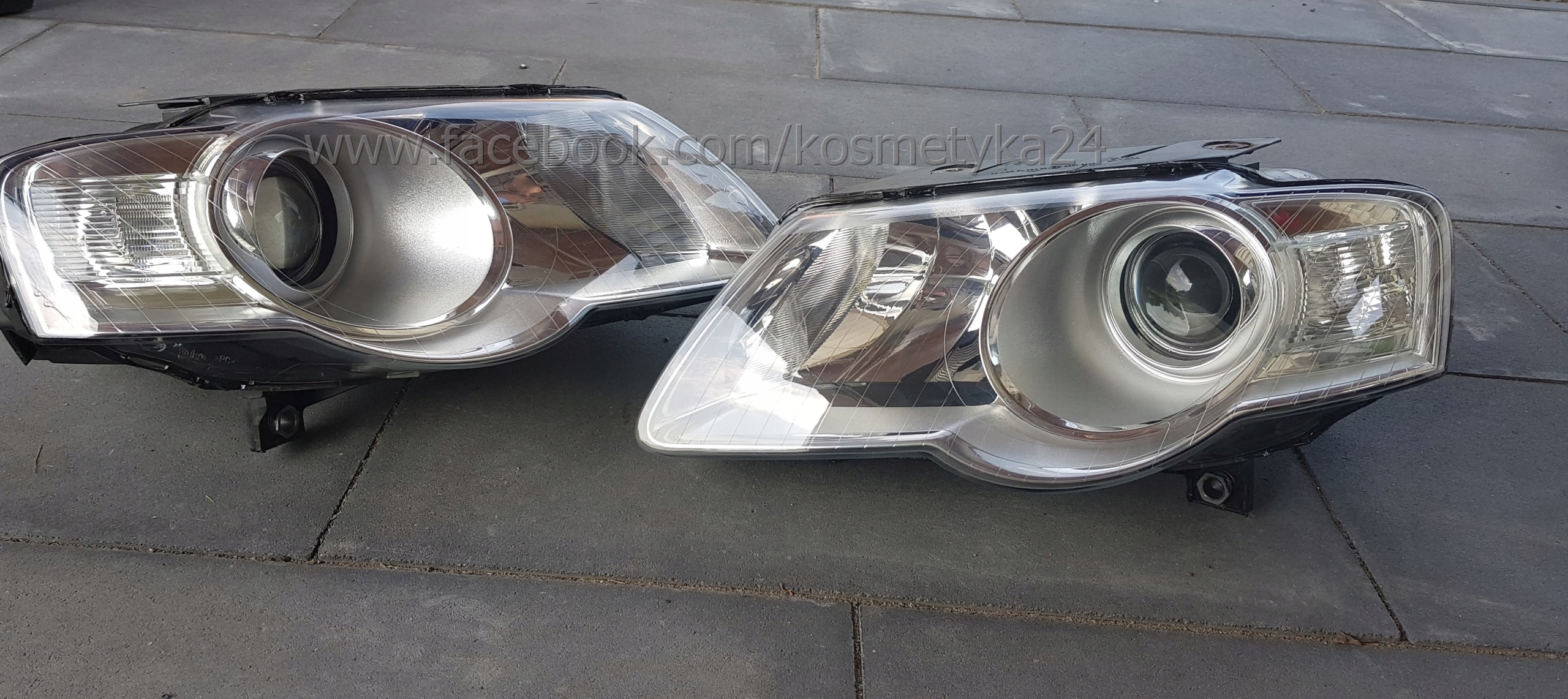 Рефлектори Valeo VW Passat B6 лінза БІ-LED