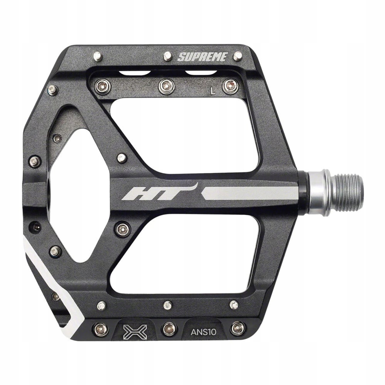 Velké Platformové Pedály Ht ANS10 Black Dh Enduro Fr Dirt Mtb