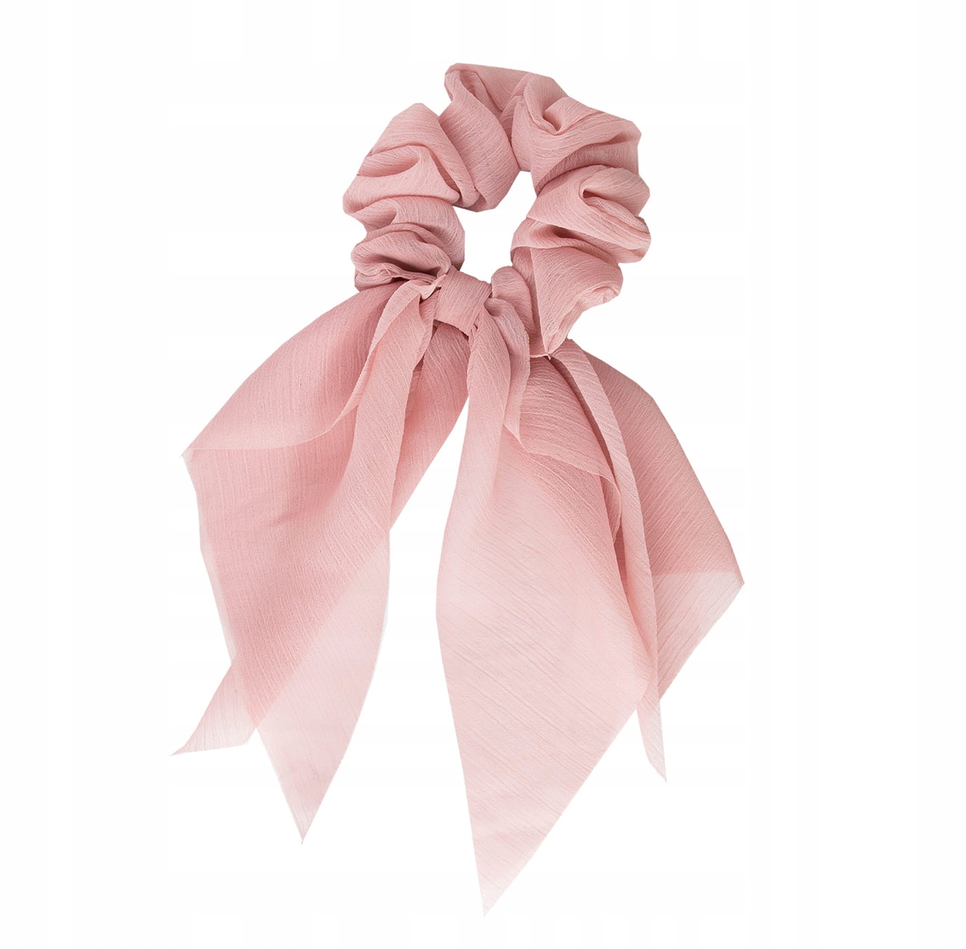 

Gumka do włosów frotka kokarda apaszka różowa