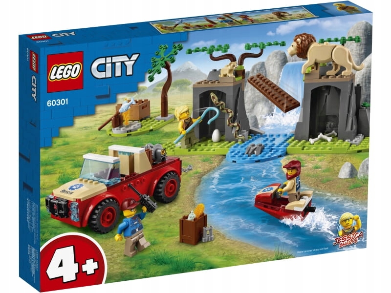 Lego City 60301 Terén záchranářů divokých zvířat