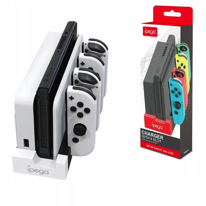Stacja ładująca iPega do 4 JoyCony Nintendo Switch