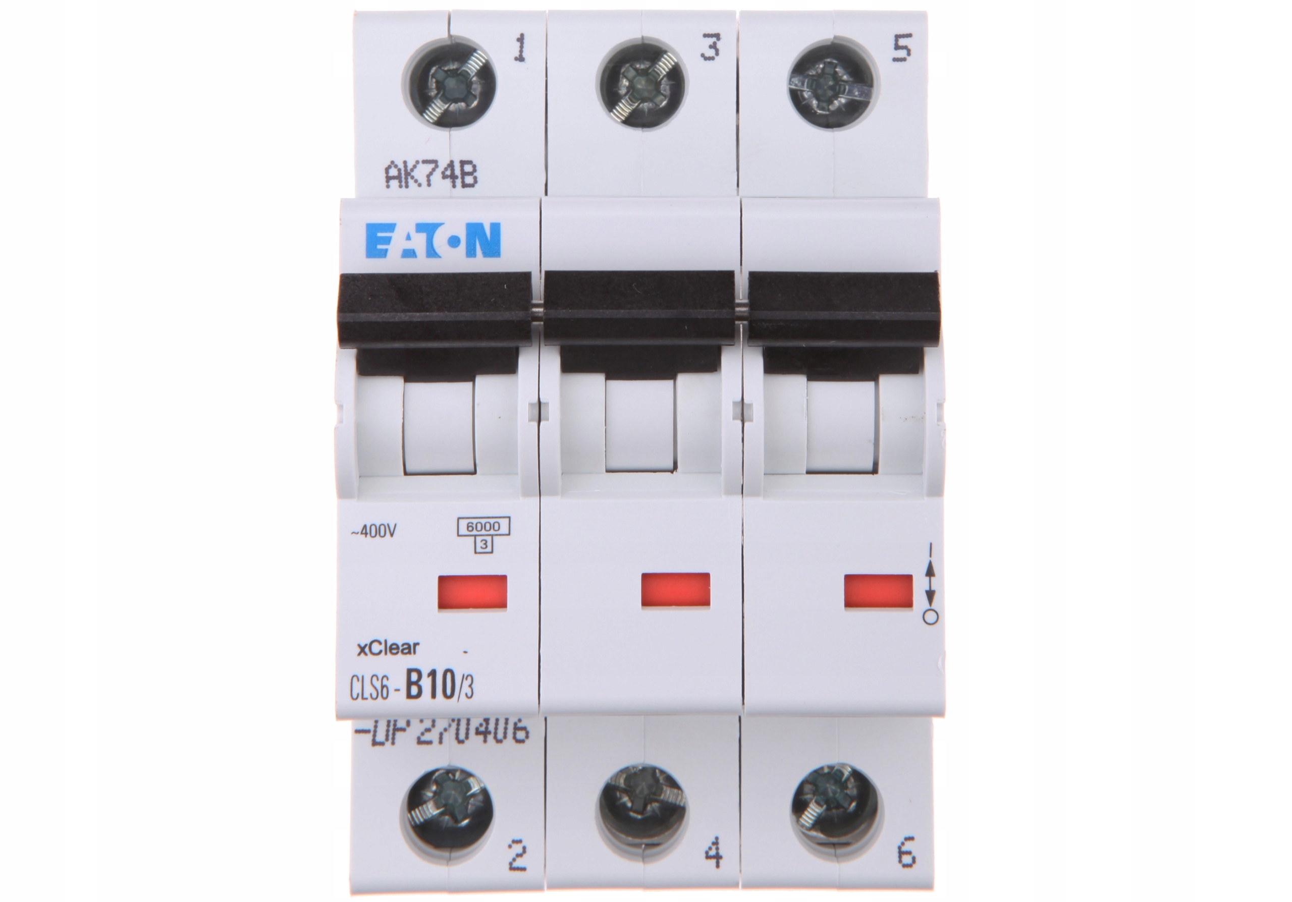 EATON WYŁĄCZNIK NADPRĄDOWY TRÓJFAZOWY B10 3P 270406