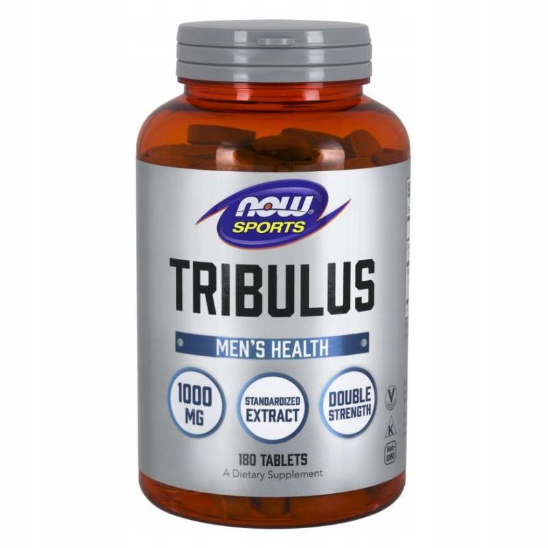 NOW Tribulus 180 tabletek Buzdynek naziemny Męska witalność Libido Energia — 3