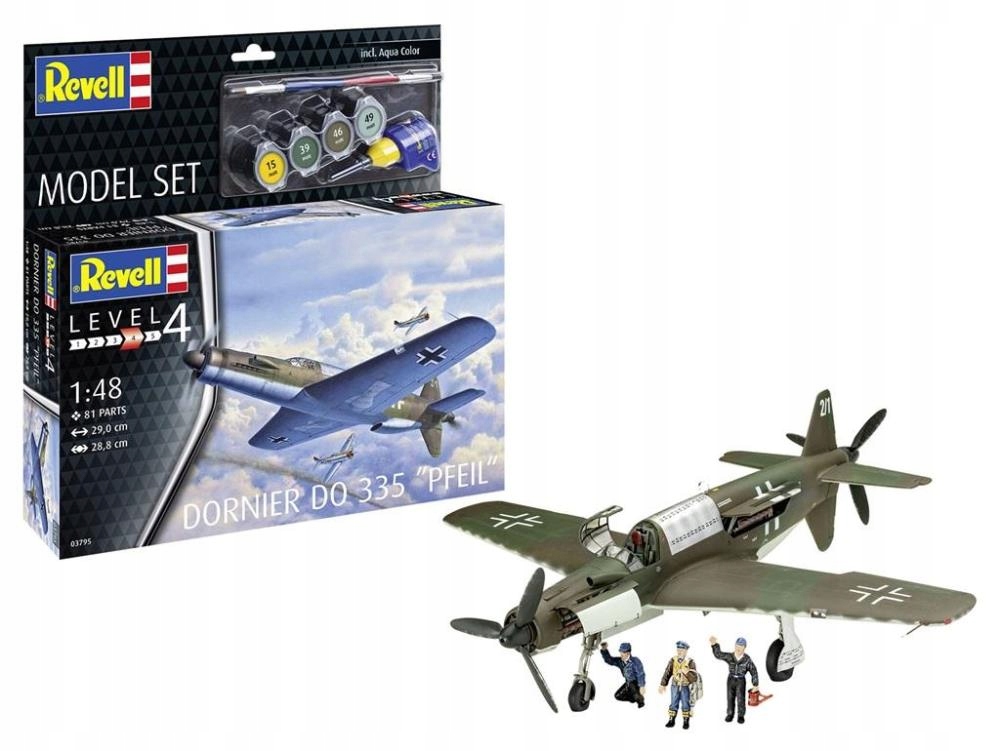 Model Set. Dornier Do 335 "pfeil"