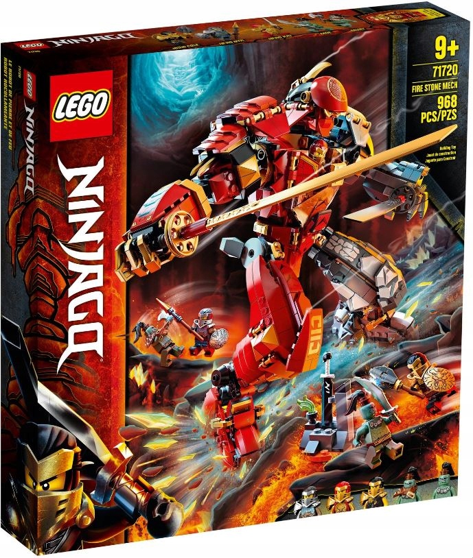 LEGO Ninjago 71720 Mech z ognia i kamienia