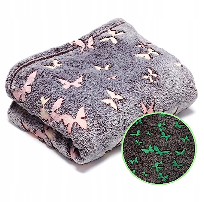 Markowa Premium Přikrývka Na Postel Deka Fluo Svítí Ve Tmě 230 x 230 cm Kn