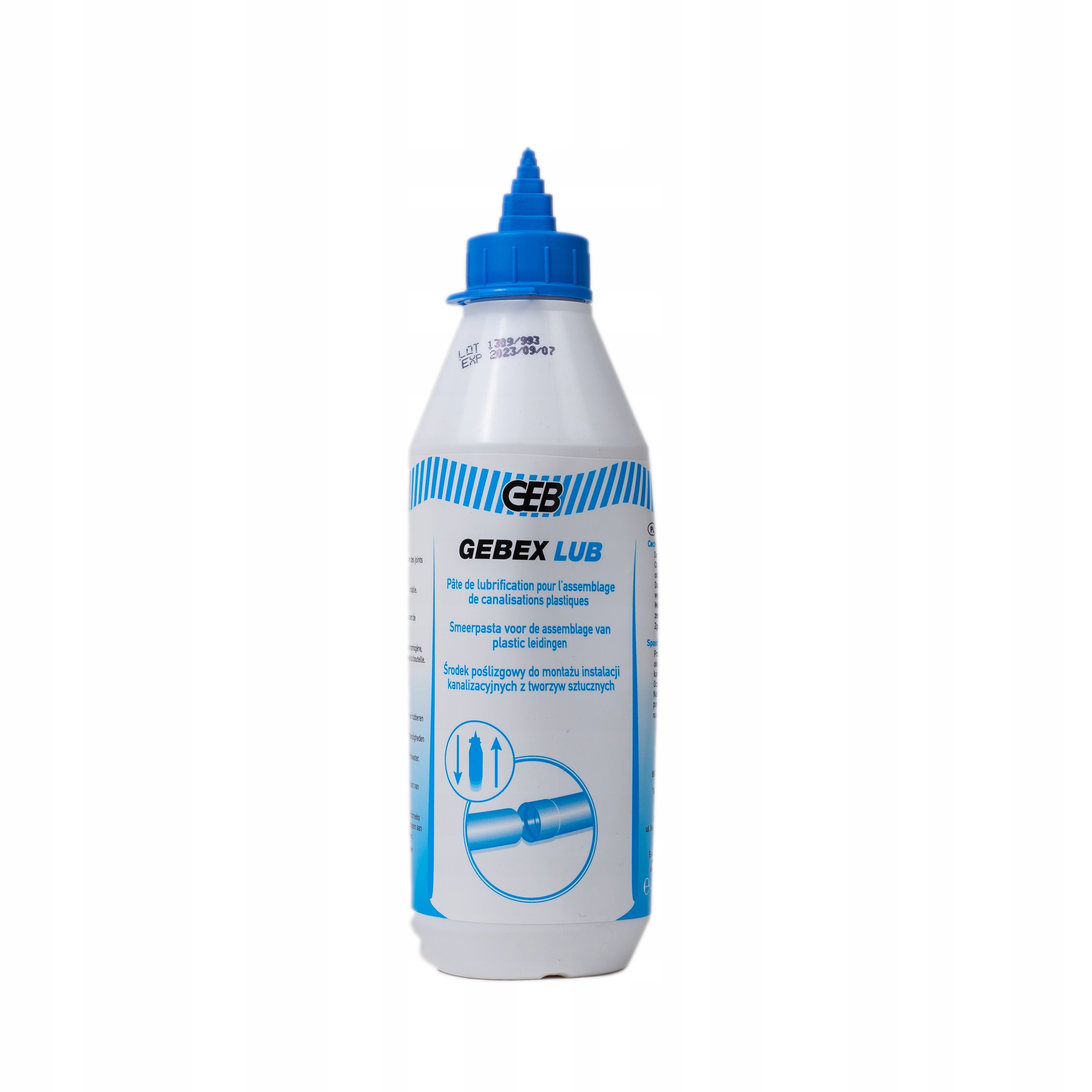 

Pasta środek poślizgowy do rur Pcv 125 ml Geb