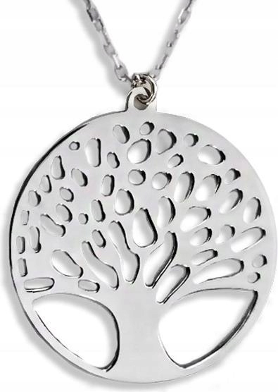 Stříbrný náhrdelník 925, prolamovaný strom života 6,02 g s přívěskem jako dárek