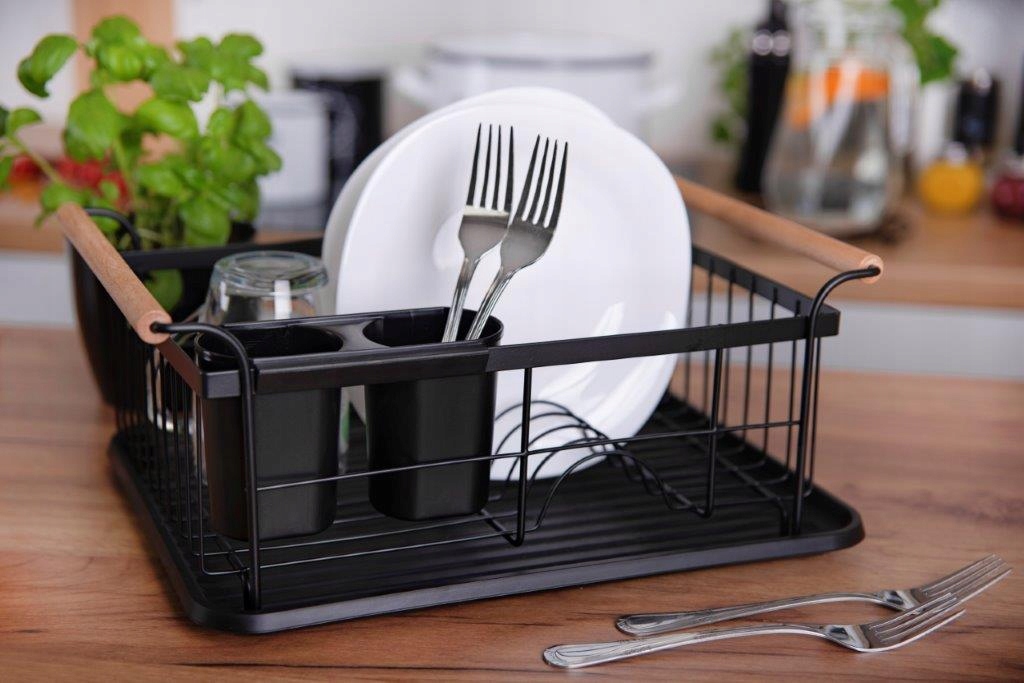 SUSZARKA DO NACZYŃ OCIEKACZ 1-POZIOMOWA SZARY Kod producenta 26590