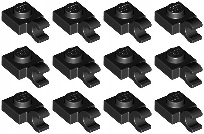 

Lego 61252 Płytka Zaczep 1x1 czarna (3g) 12 szt.