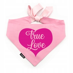 Levně Růžová Nákrčník pro psa True Love Psiakrew L