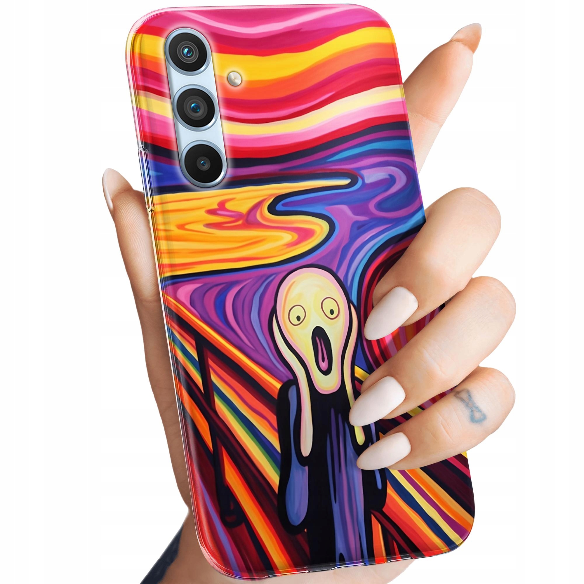 

Etui do Samsung Galaxy A54 5G Krzyk Munch