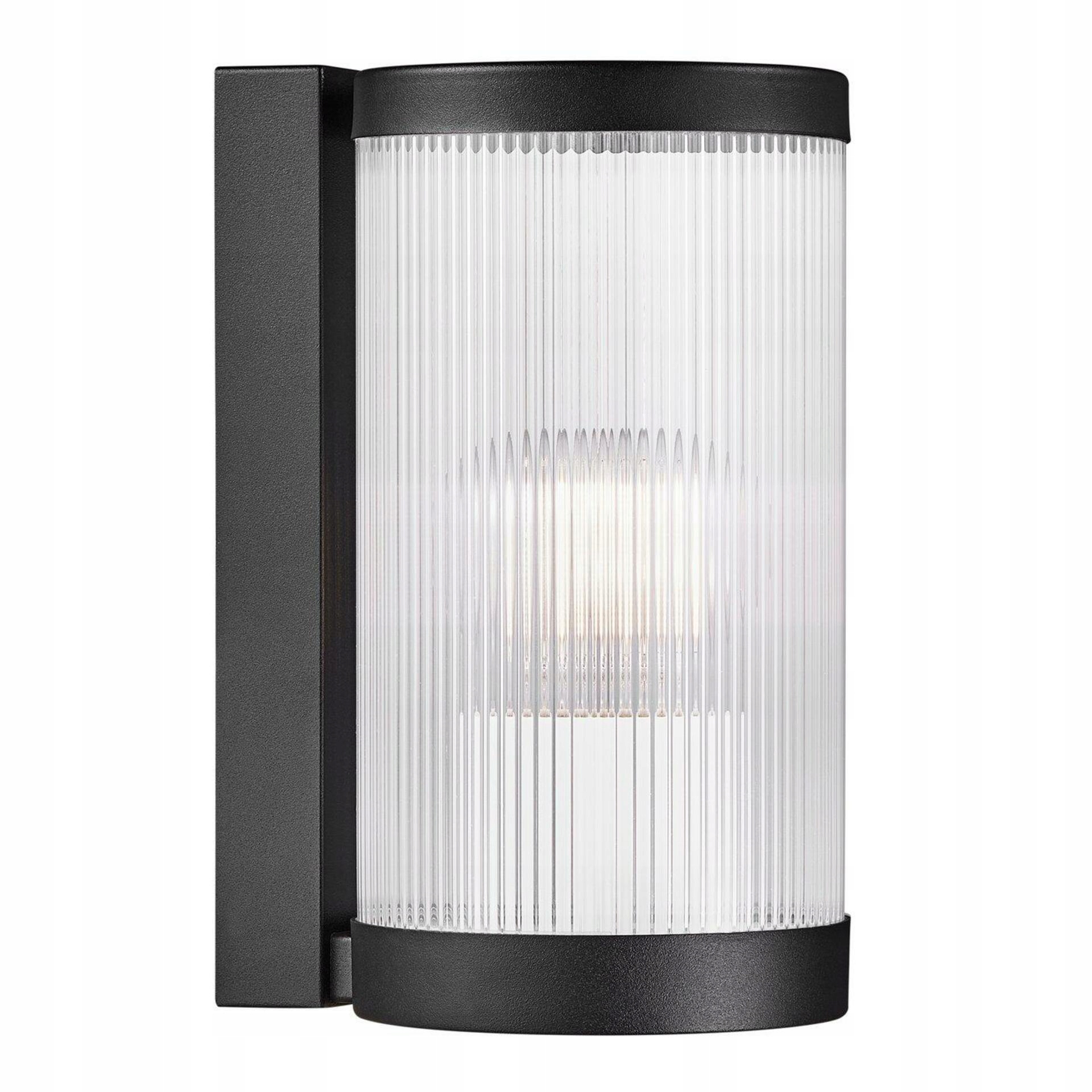 Nordlux Coupar venkovní nástěnné svítidlo černá IP54 E27 design 25 cm