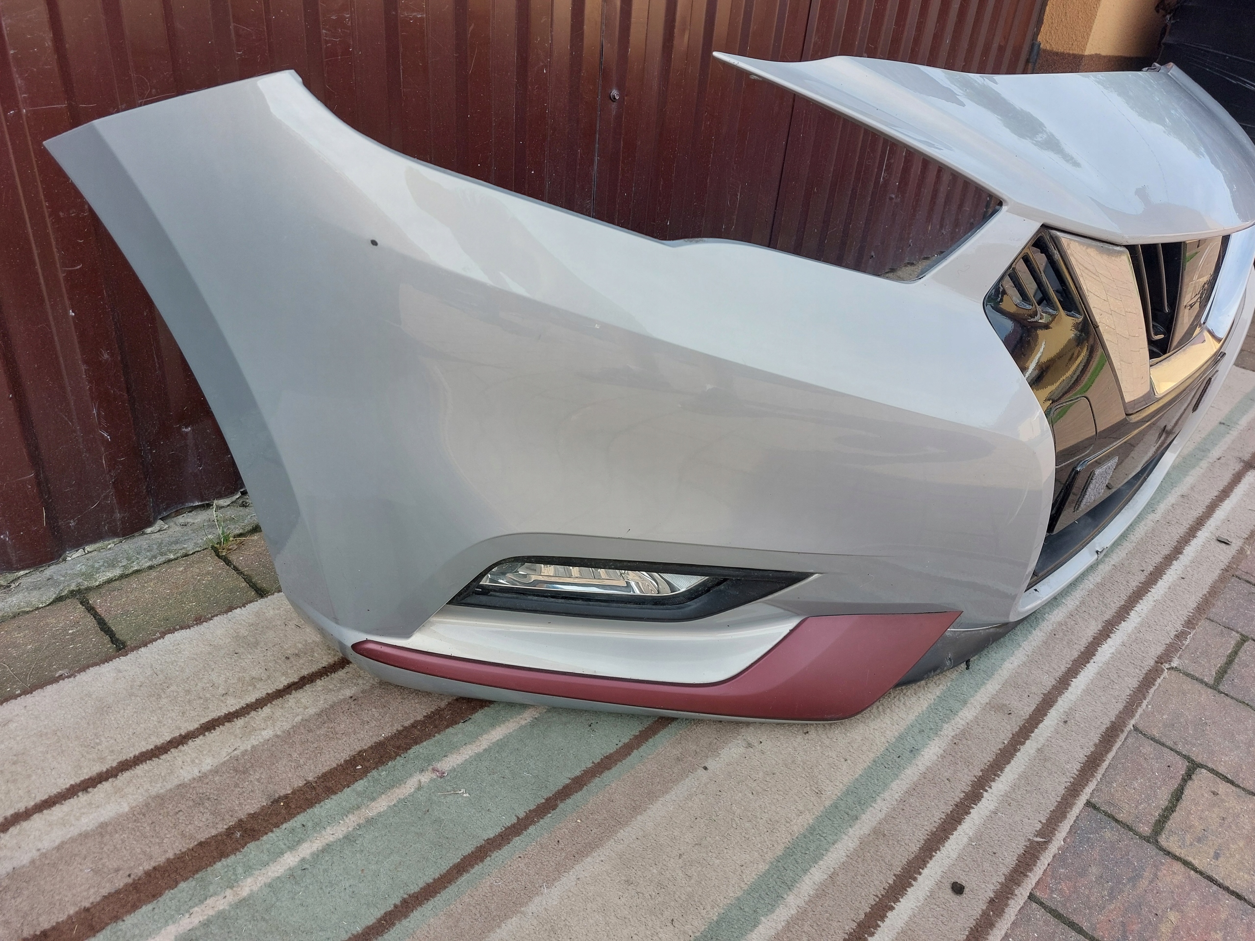 bumper front NISSAN MICRA K14 SREBRNY 18r