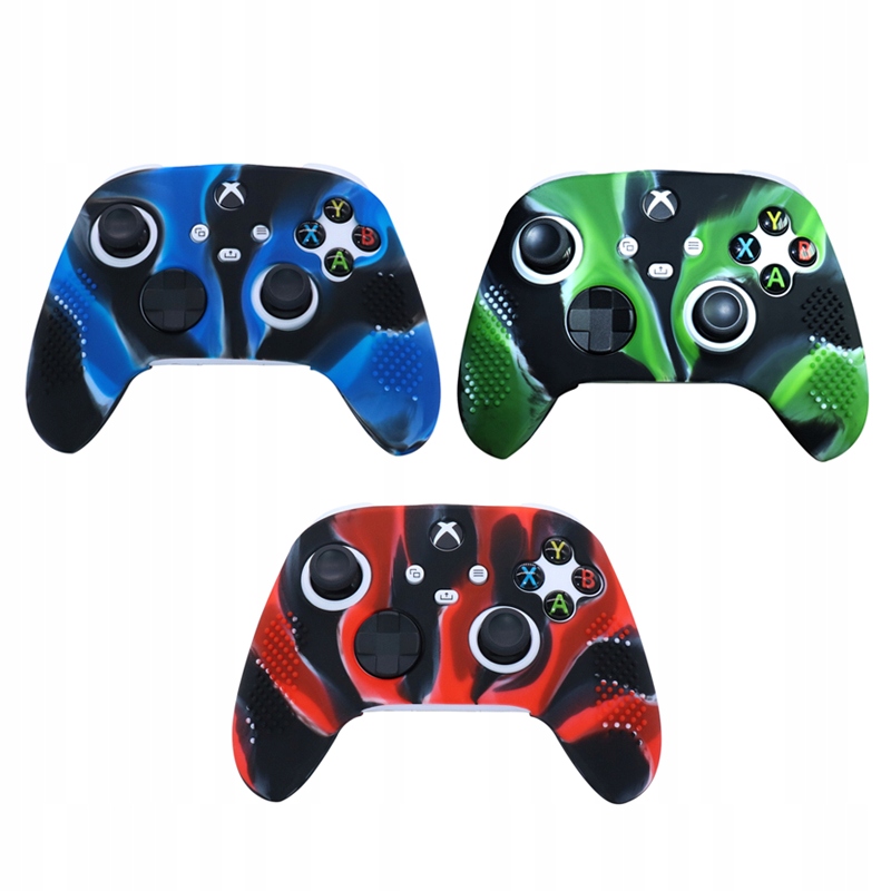 You2K Silikonowy pokrowiec etui osłona na pad do Xbox Series niebi-czarny