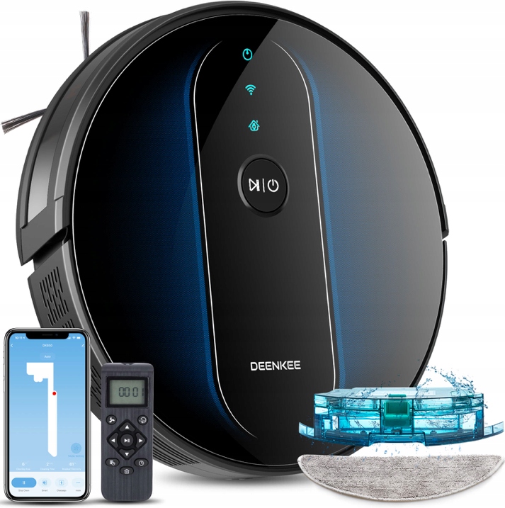 Робот-уборщик Deenkee DK650 WIFI с дистанционным управлением Mop