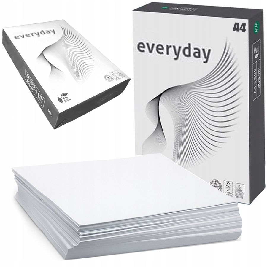 Papier ksero do drukarki A4 80g 500K Everyday