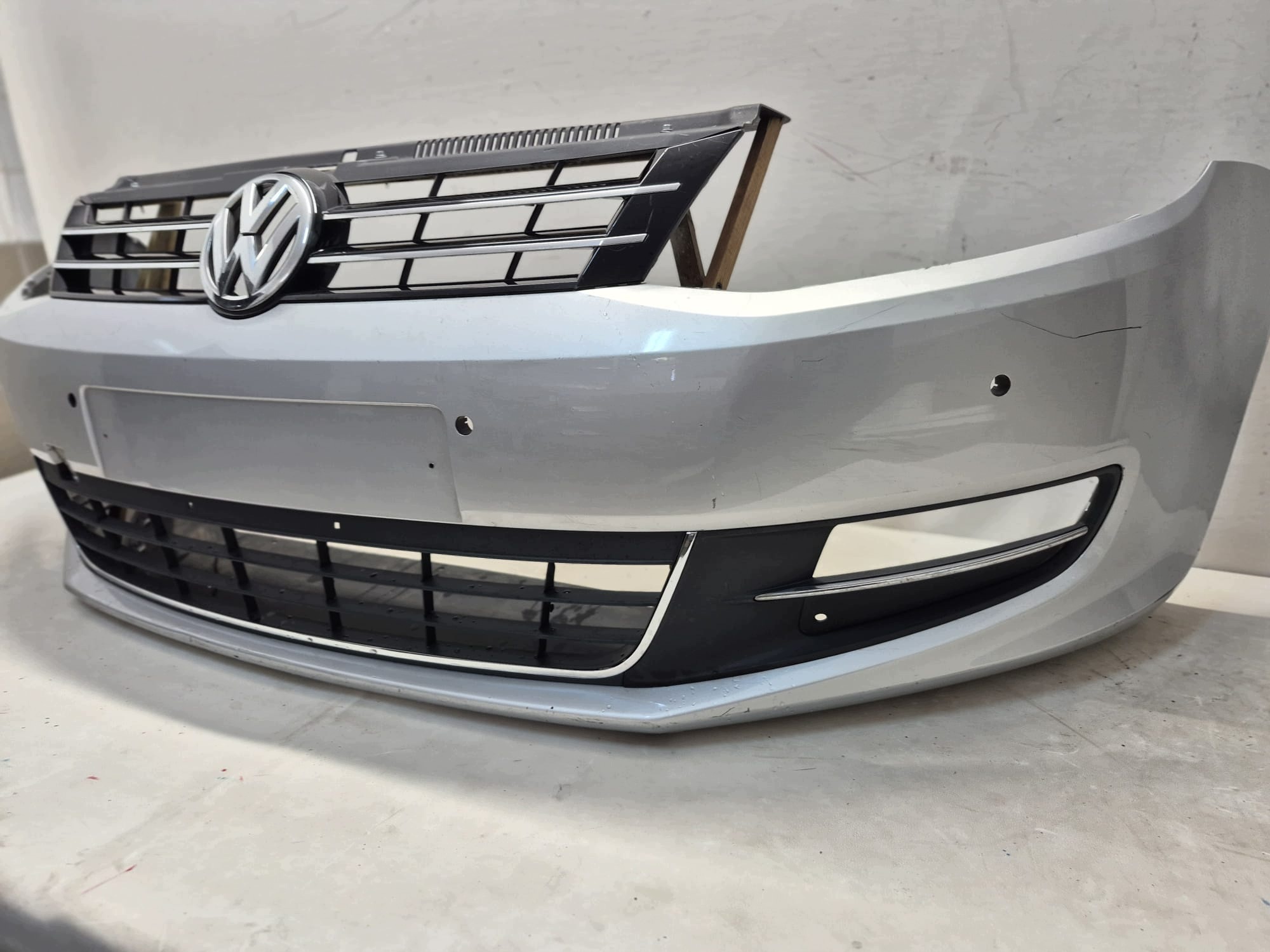 VW SHARAN II 2 10- bumper front front 4XPDC 7N0807221A
