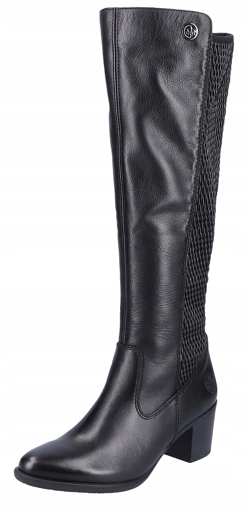 Rieker Y2050-00 vel. 37 černé klasické strečové kozačky